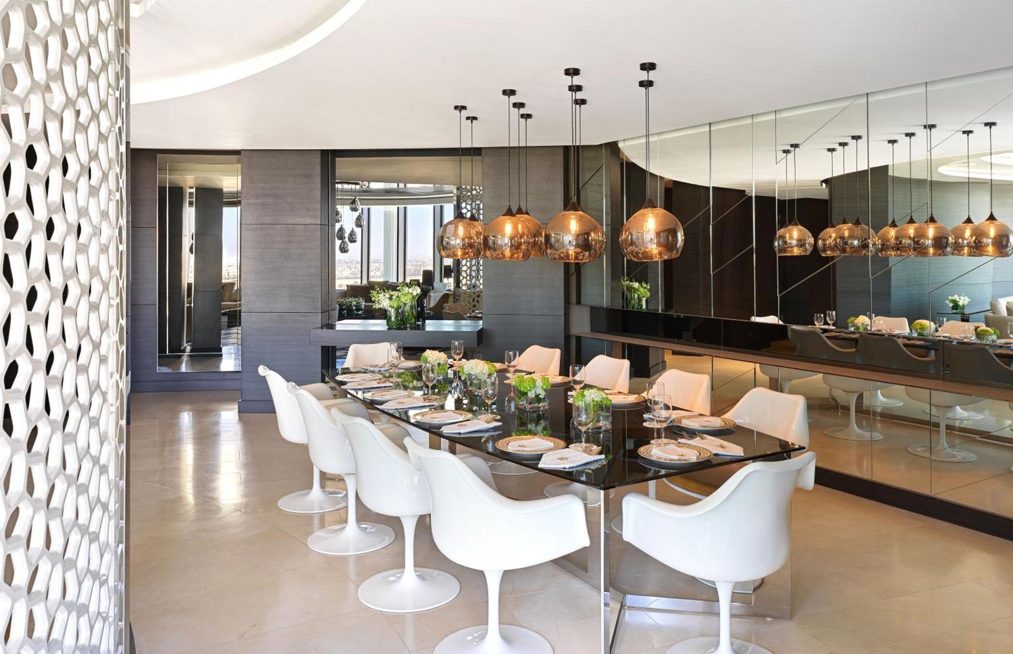 Fairmont Riyadh Exteriör bild Dining room